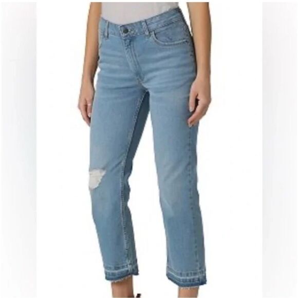 Wrangler Denim - Wrangler High Rise True Straight Cropped Light Blue Women’s Plus Jeans Sz 16/26